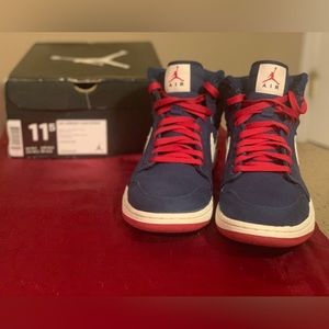 RARE👀Air Jordan 1 High Strap Olympic Midnight Navy🔥